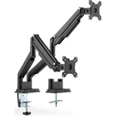 Digitus DA-90395 Επιτραπέζια Βάση για 2 Οθόνες έως 32" (Μηχανισμός αερίου)