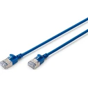 DIGITUS U/UTP Cat.6 Καλώδιο Δικτύου Ethernet 3 m Μπλε