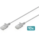 Digitus U/UTP Cat.6 Ethernet Network Cable Gray