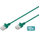 Digitus U/UTP Cat.6 (Gigabit) Καλώδιο Δικτύου Ethernet Πράσινο 50m