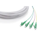 DIGITUS FTTH Καλώδιο Singlemode 4 ινών με 4x LC/APC 50m (DK-3904LCA-50-1)