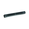 Bachmann ράγα τροφοδοσίας 19" 1HE – 12 x IEC C13, με Schutzkontakt (Schuko) βύσμα
