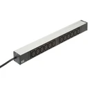 Bachmann ράγα τροφοδοσίας 19" 1HE – 12 x IEC C13, με Schutzkontakt (Schuko) βύσμα