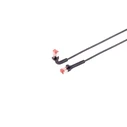 Lanview U/FTP (STP) Cat6a Ethernet Cable 5m Black LV-6AFTP-FLEX-ANG-05B