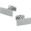 MontBlanc Twins Stainless Steel Cufflinks Silver MB114760
