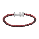 MontBlanc Ανδρικό Βραχιόλι από Δέρμα MB11855763 (6,3 cm)