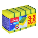 Vileda Tip-top Σετ Σφουγγαριών Πιάτων Κίτρινα 5τμχ