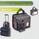 TROIKA Trolley Organizer BUSINESS ON TOP - Οργανωτής για τρόλεϊ (Γκρι)