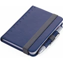 TROIKA Notepad LILIPAD + LILIPUT TOOL Pen, dark blue