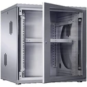 Rittal FlatBox DK 6HE 600x400mm γκρι 19" (προφίλ ράγες) - 6U