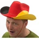 Cowboy Σημαία Γερμανίας Αποκριάτικο Καπέλο V0000194