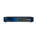 ALLNET Διαχειριζόμενο Switch L2+ 16 Θύρες (ALL-SG8616PMJ-10G) — 12x Gigabit RJ45, 8x PoE (PoE Budget 130W), 4x SFP+ 10Gb, 19" 1U
