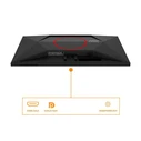 AOC 27G4ZR Καμπυλωτή Gaming Οθόνη 27" FHD (1920x1080) IPS HDR10 260Hz OC
