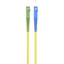 Goobay Singlemode Fibre-Optic Patch Cable SC-APC to SC-UPC, OS2, LSZH, 20 m, Yellow (59664)
