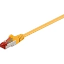 Goobay S/FTP Cat.6 (Gigabit) Καλώδιο Δικτύου Ethernet 20m Κίτρινο