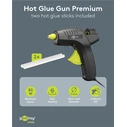 GOOBAY Silicone Hot Glue Gun 11mm 80W