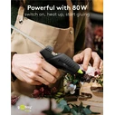 GOOBAY Silicone Hot Glue Gun 11mm 80W