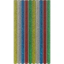 Hot Glue Sticks GOOBAY 11mm Glitter 10 Pieces 5 Colours