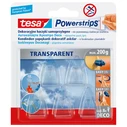 Edding Deco Powerstrips Κρεμαστράκια Αυτοκόλλητα Πλαστικά Διάφανα, 5τμχ