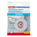 Tesa Powerbond Universal Double-sided Adhesive Tape 19 mm x 1.5 m White