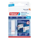 Tesa Self-adhesive Tile/Metal Mounting Tapes Up To 3 kg - 6 pcs