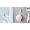 tesa Powerstrips Waterproof - ʼγκιστρα πλαστικά λευκά, σετ 3 τεμαχίων