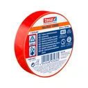 Tesa Insulating Tape Red (Tesaflex) 19 mm x 20 m - SKU 53988-00021-00