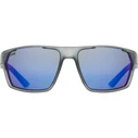 Uvex Sportstyle 233 P Multi-sport Glasses Unisex Full Rim Grey, Blue Polarized Lenses, UV400