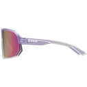 Uvex Γυαλιά Ποδηλασίας Sportstyle 237 με Μωβ Διαφανή Σκελετό, Καθρέπτη / Διάφανους Φακούς
