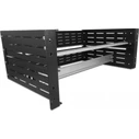 Delock Βάση ράγας DIN 19" 4U, μαύρο (MPN: 42632)