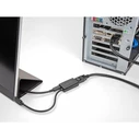 Delock Αντάπτορας DisplayPort (θηλυκό) σε USB Type-C (βύσμα) - DP Alt Mode 4K60Hz με PD 85W, Model 61059