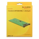 DELOCK U.2 (SFF-8639) NVMe to M.2 Key M Converter (Model 62865)