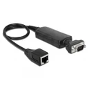 Delock Μετατροπέας Ethernet RJ45 (10/100 Mbps) σε σειριακή RS-232 DB9 αρσενικό με παξιμάδια