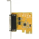 PCI Express x1 to 2 x Serial RS-232 High Speed 921K with ESD/Surge Protection - Delock 62996