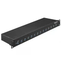 DELOCK 48.26 cm (19") Industrial Hub 13 x USB 3.1 Gen 1 Type-A (Model 64039)