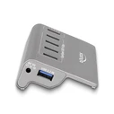 Delock USB 10 Gbps Hub with 4 USB Type-A Ports + 1 Quick-Charge Port, incl. Power Adapter (Model 64182)