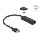 Delock HDMI-A Male to DisplayPort Female Adapter 8K (30Hz) Model 64213