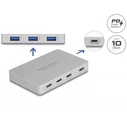Delock USB HUB 7 θυρών (4× USB‑C, 3× USB‑A) με Power Delivery 82W