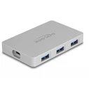 Delock USB HUB 7 θυρών (4× USB‑C, 3× USB‑A) με Power Delivery 82W