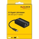 Delock USB Type-C 2.5 Gigabit Network Adapter (1 x RJ45) - Delock 65990