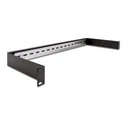 Delock 66883 Ράφι οργάνωσης καλωδίων (Cable Rail) Μαύρο, 1 τεμ.