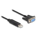 Delock USB σε Σειριακή RS-232 (DB9 θηλυκό) Αντάπτορας 1.8 m FTDI (67382)