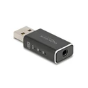 Delock USB Gaming DAC 24 Bit / 96 kHz Υψηλής Ανάλυσης Ήχου (MPN: 68001)
