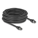 Delock RJ45 Δικτυακό Καλώδιο Cat.8.1 S/FTP 10 m Μαύρο έως 40 Gbps