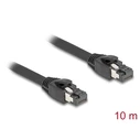 Delock RJ45 Δικτυακό Καλώδιο Cat.8.1 S/FTP 10 m Μαύρο έως 40 Gbps