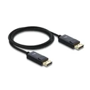 DeLOCK 81671 Καλώδιο DisplayPort male - DisplayPort male 1m Μαύρο