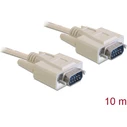 Σειριακό καλώδιο SUB-D 9 (RS232) 10 m Delock