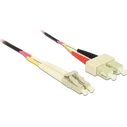 Delock Fiber Optic Cable LC to SC Multimode OM4 3 m