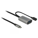 Delock Active USB 3.1 Gen 1 (5 Gbps) Type-C to USB-A Extension Cable 5 m (Model 85391)