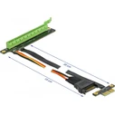 Riser κάρτα PCIe x4 σε x4 με εύκαμπτο καλώδιο 30 cm - Delock 85768